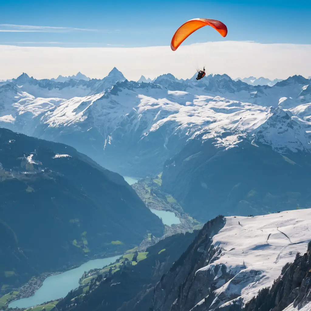 Paragliding Over the Swiss Alps: Experience Thrilling Heights!